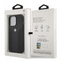 BMW BMHCP13LRSPPK Leather Back Case For Apple iPhone 13 / 13 Pro Juodas BMW BMHCP13LRSPPK Leather Back Case For Apple iPhone 13 / 13 Pro Juodas