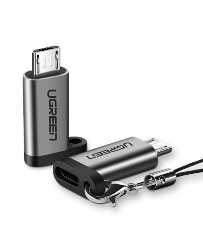USB-C to Micro USB Adapter UGREEN US282 (Gray)