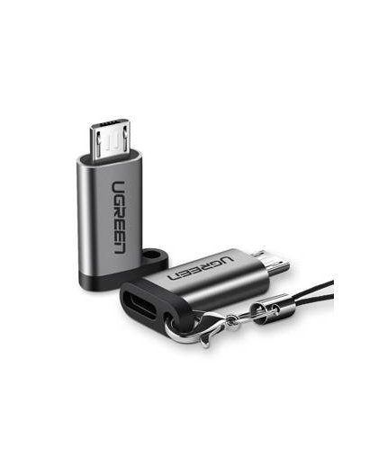 USB-C to Micro USB Adapter UGREEN US282 (Gray) – 2