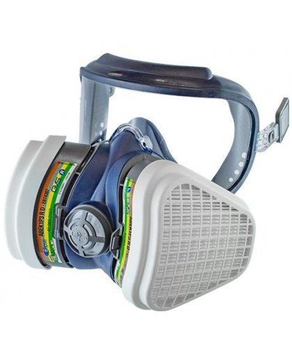 GVS Face mask (3/4) with ABEK1-P3