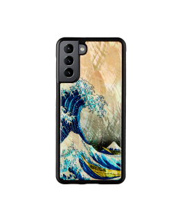 iKins case for Samsung Galaxy S21+ great wave off