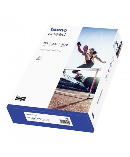5x 500 Sheets tecno speed A 4 80 g Universal Paper white – 2