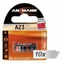 10x1 Ansmann Alkaline A23 12 V f. Remote Control 10x1 Ansmann Alkaline A23 12 V f. Remote Control
