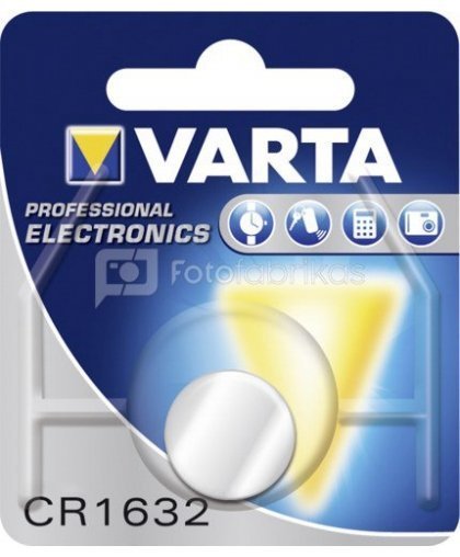 10x1 Varta electronic CR 1632 PU inner box – 2