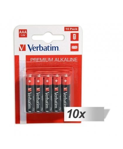 Verbatim 10x10 Verbatim Alkaline battery Micro