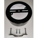 Steely Design Luminaire mounting adapter, 130mm, black Steely Design Luminaire mounting adapter, 130mm, black