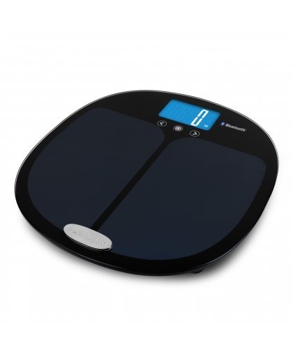 Salter 9192 BK3R Curve Bluetooth Smart Analyser Bathroom Scale black – 2