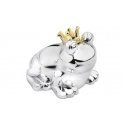 Zilverstad Savings Box Frog King silver tarnish resistant 6144261 Zilverstad Savings Box Frog King silver tarnish resistant 6144261