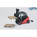 BRUDER keltuvas Linde h30d su 2 paletėmis, 02511 BRUDER keltuvas Linde h30d su 2 paletėmis, 02511