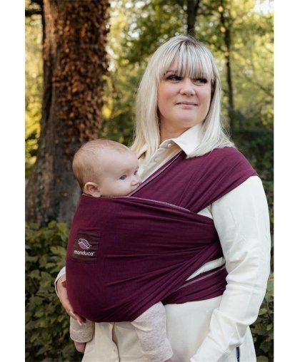 Manduca Sling baby carrier, berry – 5