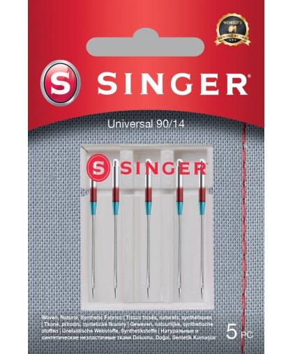 Singer Universal Needle for Woven Fabrics 90/14