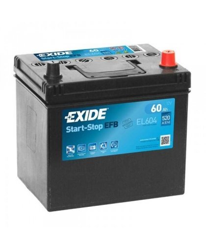 Exide Battery 60 Ah 520 A