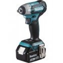 MAKITA SMŪGINIS RAKTAS 18V 3/8 "180Nm 2 x 5,0Ah MAKRODUMBLIŲ LAGAMINAS DTW180RTJ