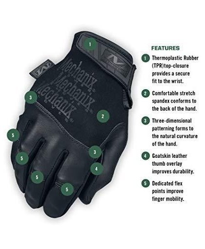 Mechanix Wear Tactical gloves Mechanix TS RECON black size 10 / L. – 8