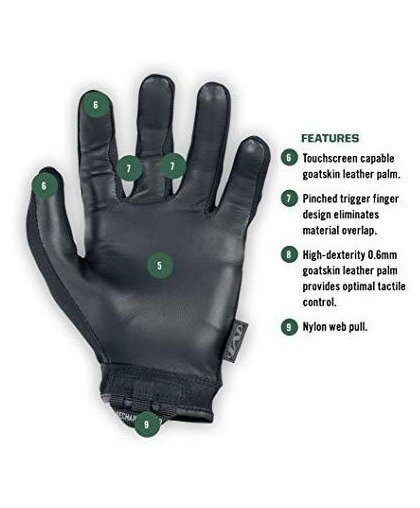 Mechanix Wear Tactical gloves Mechanix TS RECON black size 10 / L. – 9
