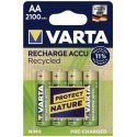 10x4 Varta Rechargeable Accu NiMh 2100 mAh Mignon 10x4 Varta Rechargeable Accu NiMh 2100 mAh Mignon