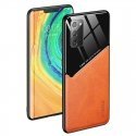 Mocco Lens Leather Back Case for Apple iPhone 12 Pro Orange
