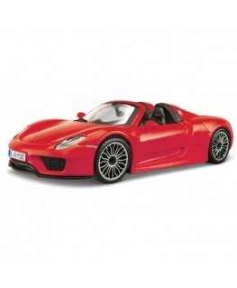 Bburago Porsche 918 Carrera S 1:24 Red