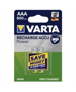 10x2 Varta Rechargeble Accu NiMH 800 mAh Micro