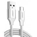 Cable USB to USB-C UGREEN US288, 3m (white) Cable USB to USB-C UGREEN US288, 3m (white)