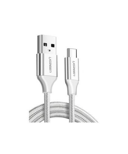 Cable USB to USB-C UGREEN US288, 3m (white) – 2