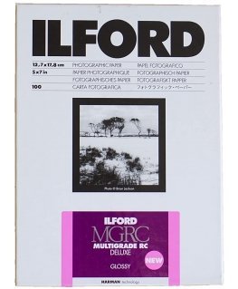 1x100 Ilford MG RC DL 1M 13x18