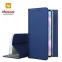 Mocco Smart Magnet Book Case For Samsung Galaxy S21 FE Blue Mocco Smart Magnet Book Case For Samsung Galaxy S21 FE Blue