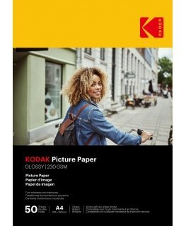 Kodak Picture Paper 230g 11.8 mil Glossy 4/6x100 (9891267)