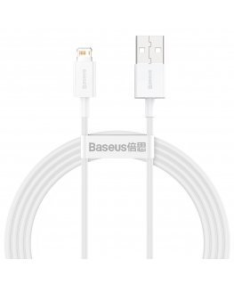 CABLE LIGHTNING TO USB 1.5M/WHITE CALYS-B02 BASEUS