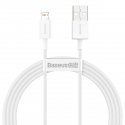 Baseus Superior Series Cable USB to Lightning 2.4A 1,5m (white) Baseus Superior Series Cable USB to Lightning 2.4A 1,5m (white)