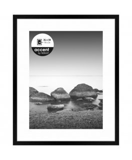 Nielsen Aura black 24x30 Wood incl. Passepartout 1122000