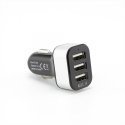 Sbox Car Charger CC-331B 3.1A black/grey Sbox Car Charger CC-331B 3.1A black/grey