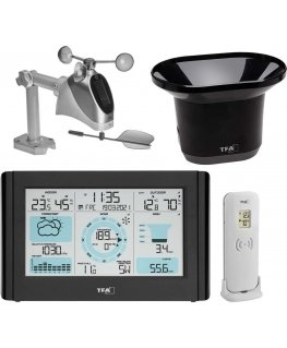 Finnish thermometer 7870 wireless weather station, 3-channel