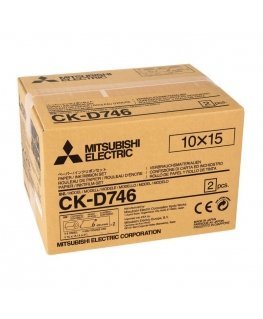 Mitsubishi CK-D 746 10x15 cm 2x 400 Prints