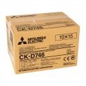 Mitsubishi CK-D 746 10x15 cm 2x 400 Prints Mitsubishi CK-D 746 10x15 cm 2x 400 Prints