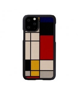MAN&WOOD SmartPhone case iPhone 11 Pro mondrian wood black