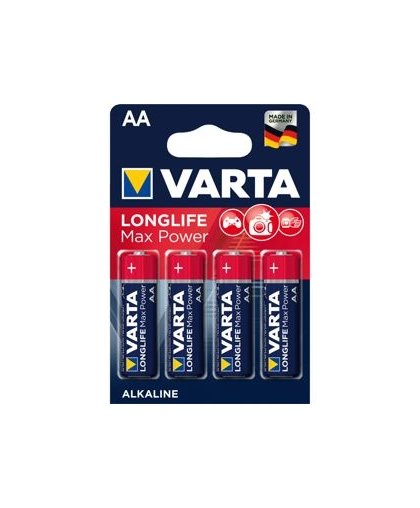 20x4 Varta Longlife Max Power Mignon AA LR06 VPE Inner Box