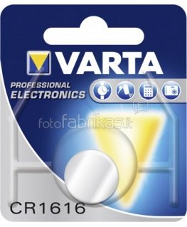 10x1 Varta electronic CR 1616 PU inner box