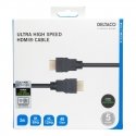 HDMI kaabel 2.1 Ultra High Speed, 2 m DELTACO, must
