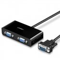 UGREEN 40254 VGA video splitter up to 2x VGA - 1m (black) UGREEN 40254 VGA video splitter up to 2x VGA - 1m (black)