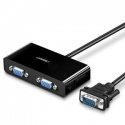 UGREEN 40254 VGA video splitter up to 2x VGA - 1m (black) UGREEN 40254 VGA video splitter up to 2x VGA - 1m (black)