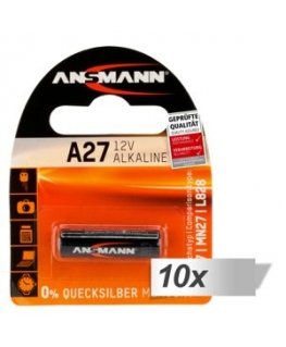 10x1 Ansmann A 27 LR 27