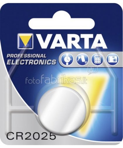 10x1 Varta electronic CR 2025 PU inner box – 2