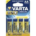 20x4 Varta Longlife Extra Mignon AA LR 6 PU inner box 20x4 Varta Longlife Extra Mignon AA LR 6 PU inner box