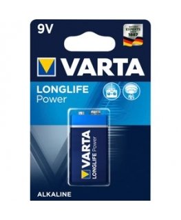 50x1 Varta Longlife Power 6LR61 9V-Block PU master box