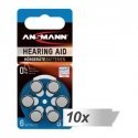 10x6 Ansmann Zinc-Air 675 (PR44) 10x6 Ansmann Zinc-Air 675 (PR44)