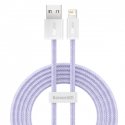 Baseus Dynamic cable USB to Lightning, 2.4A, 2m (Purple) Baseus Dynamic cable USB to Lightning, 2.4A, 2m (Purple)