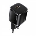 Usams T36 Wall Charger 20W 1x USB-C Plug PD charge + USB-C to Lightning 1m Cable for iPhone 11 12 13 Black Usams T36 Wall Charger 20W 1x USB-C Plug PD charge + USB-C to Lightning 1m Cable for iPhone 11 12 13 Black
