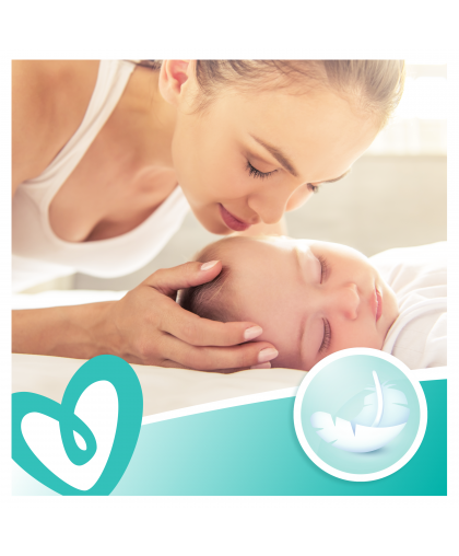 Drėgnos servetėlės Pampers Sensitive 15 pakuočiųx80vnt., 1200 servetėlės – 6