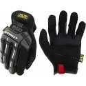 Mechanix Wear Gloves Mechanix M-Pact® Open Cuff 9 / M size. Wrinkled cuff, TrekDry®, synthetic leather, palm, teeth, Armortex®, 